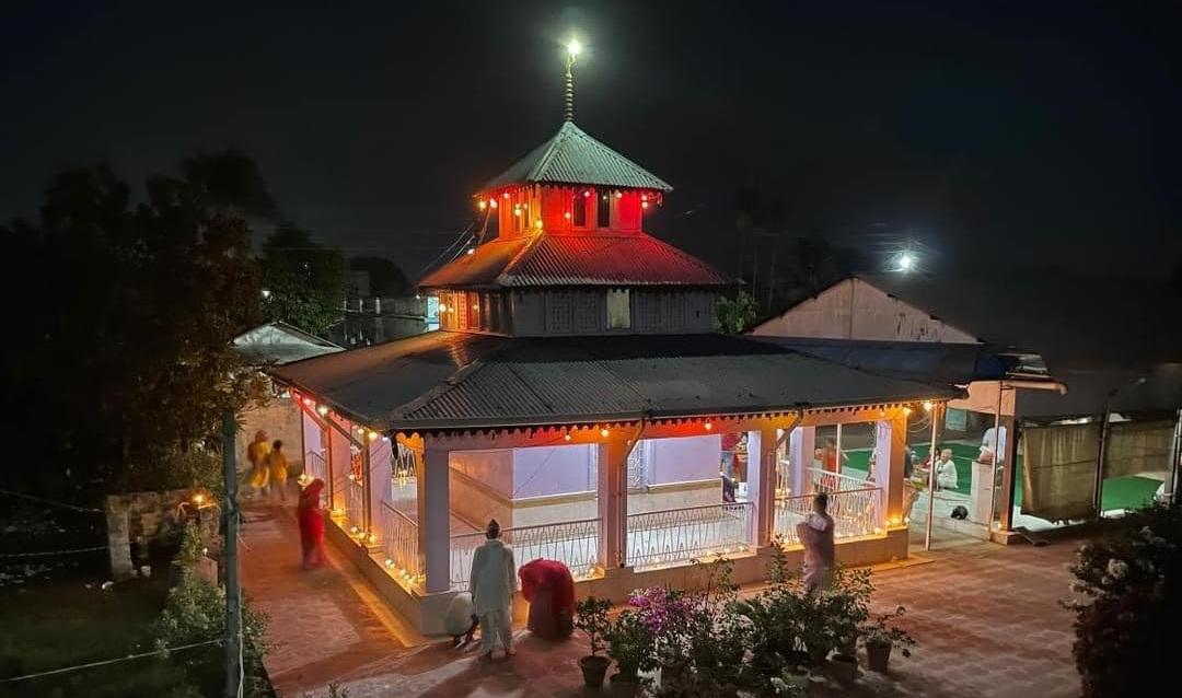 View of the City in the Mountains